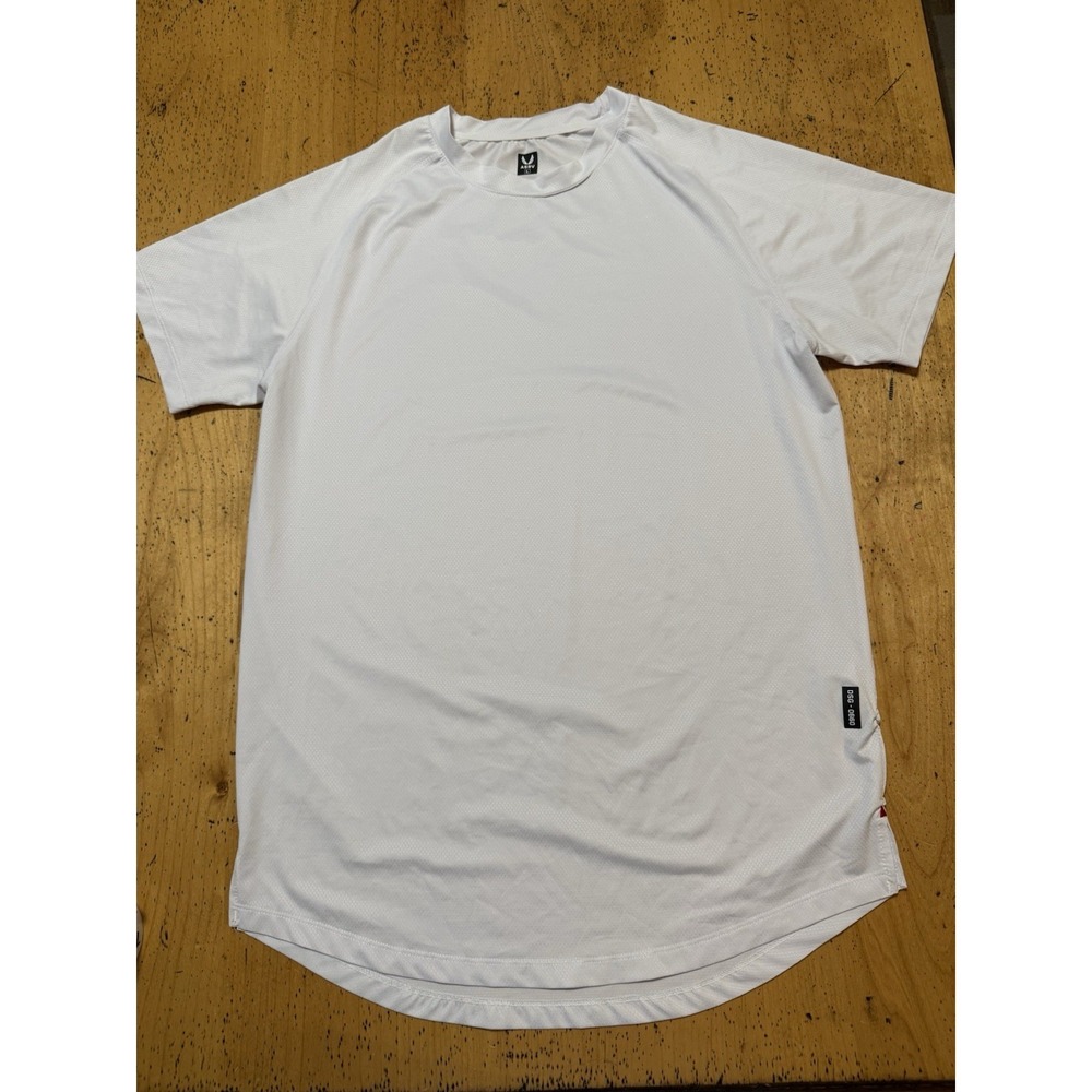 ASRV Aerosilver Established Performance T-Shirt DSG-0660 Ivory Sz Large